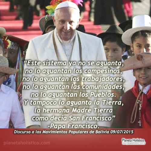 Frase del Papa Francisco