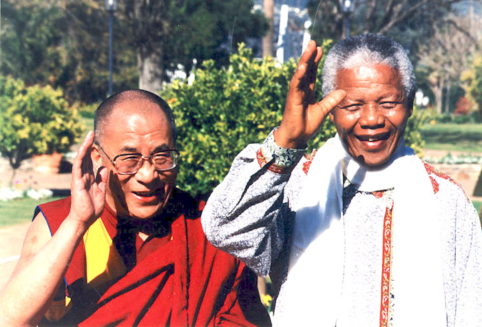 Dalai Lama - Nelson Mandela