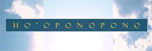 Ho&acute;oponopono
