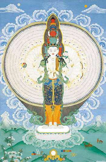 Avalokitesvara de mil brazos