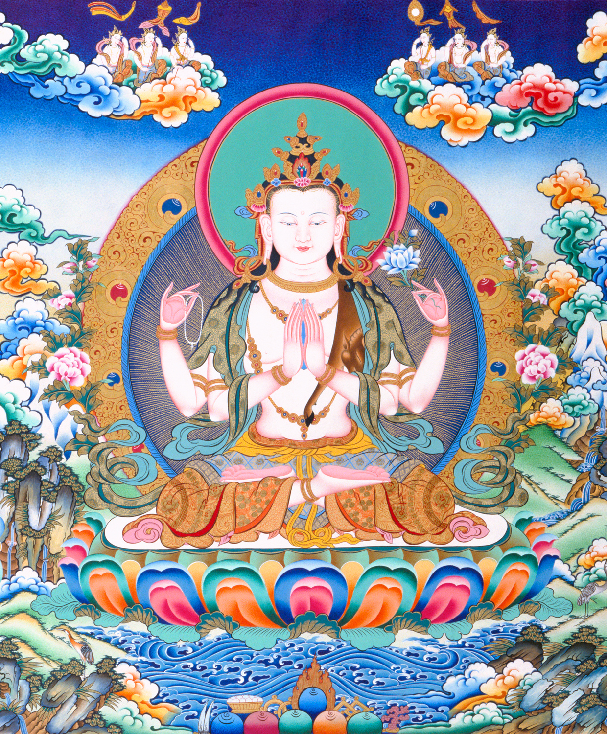 Buda de la Compasión - Avalokiteshvara - Chenrezig