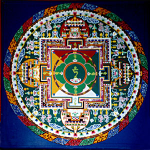 Mandala Tara Verde