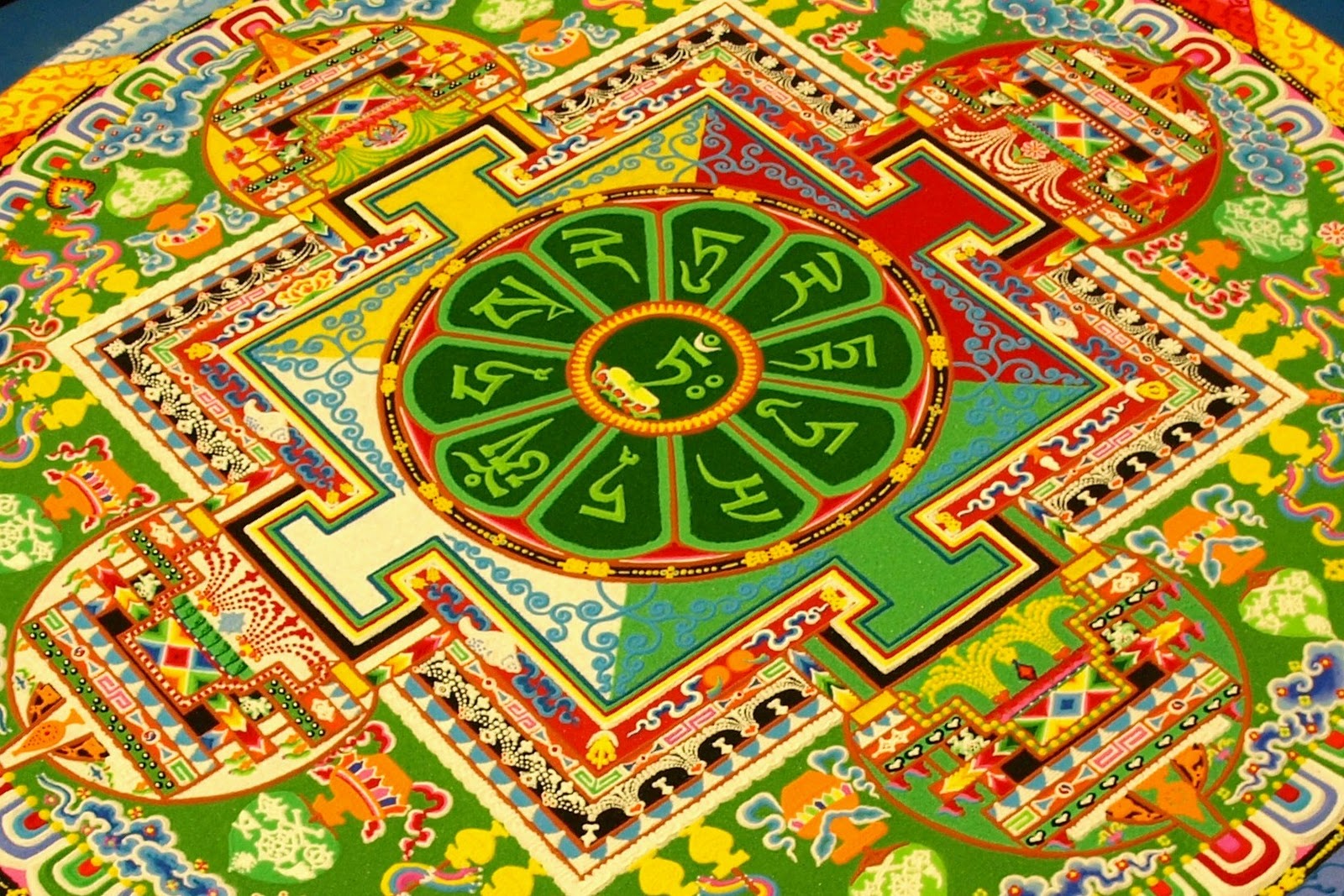 Mandala Tara Verde