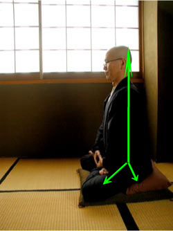 zazen postura